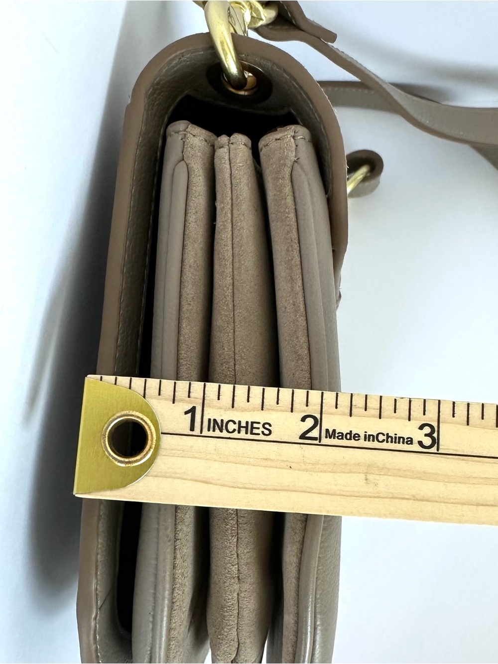 New See by Chloé Hana Suede & Leather Shoulder Bag in Motty Grey - Picture 10 of 16